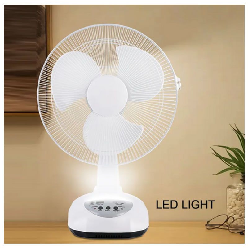 12" Rechargeable Fan