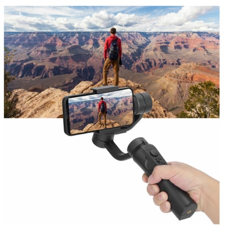 Gimbal Handheld USB Shooting Video Selfie Stick and Tripod Q-YTF6